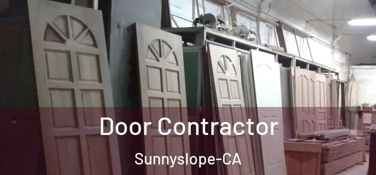 Door Contractor Sunnyslope-CA