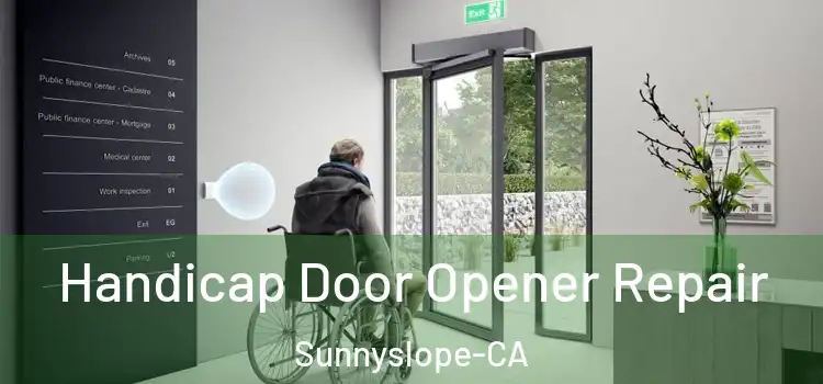  Handicap Door Opener Repair Sunnyslope-CA